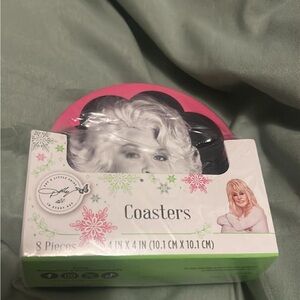 NEW Dolly Parton Coasters Set